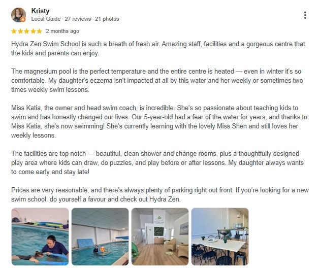 Gold Coast swim school review 1