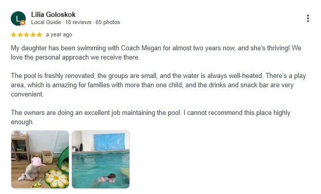 Gold Coast swim school review 2